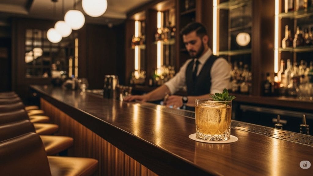 香ばしさが特徴の麦茶割り