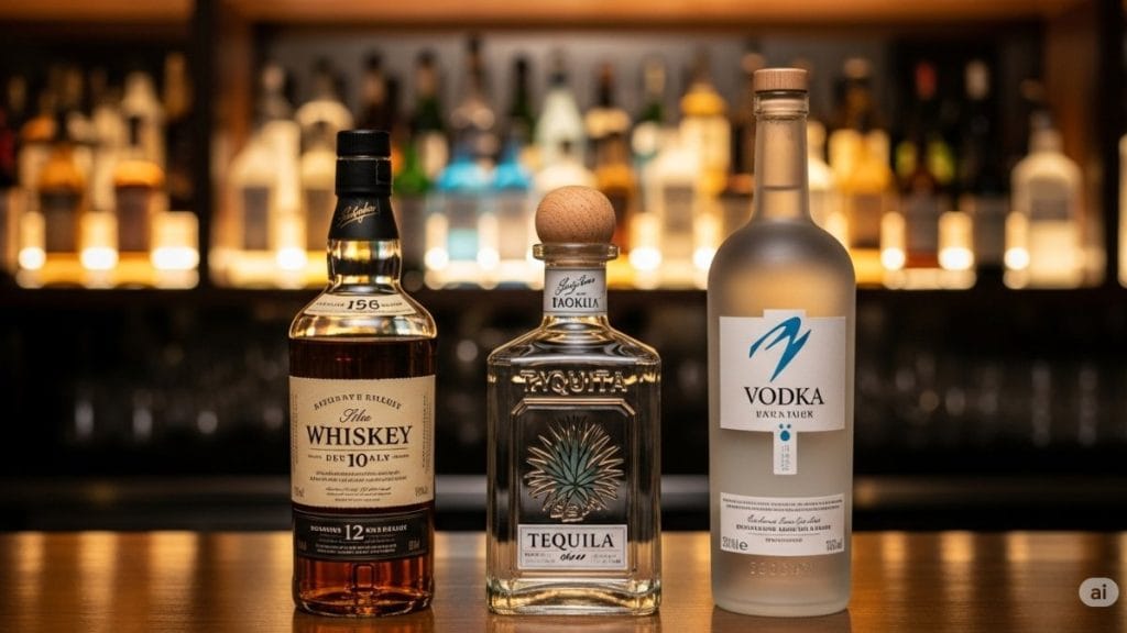 似ているウォッカとの違いも知っておこう