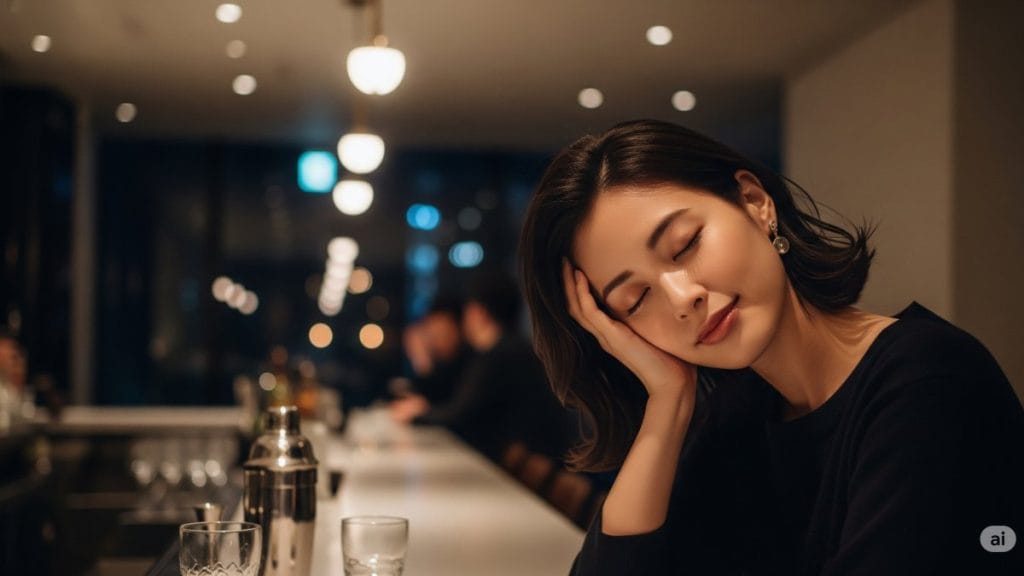 「お酒飲むと眠くなる女性がかわいい」理由とは？