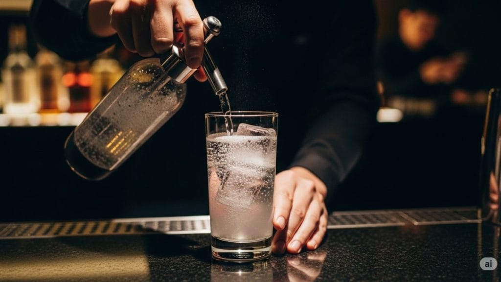 炭酸水を使ったソーダ割りの作り方