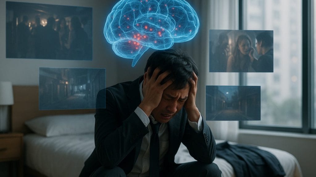 酔って記憶がない時の行動と不安のメカニズム