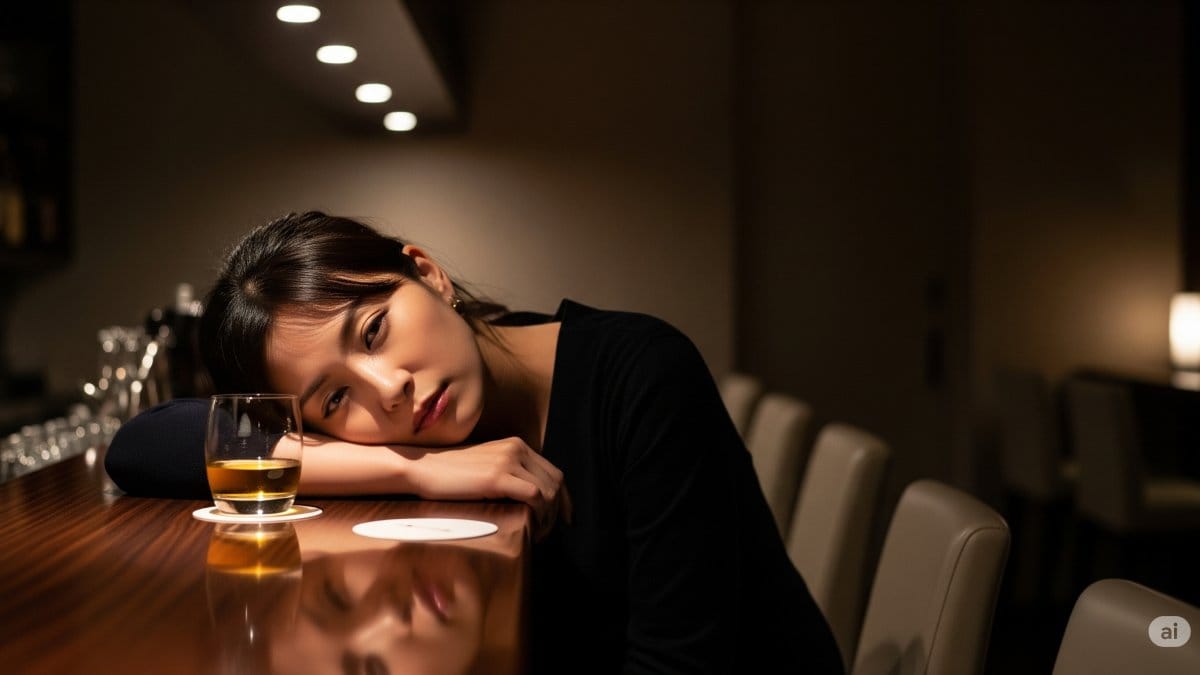 お酒飲むと眠くなるのはかわいい?男性心理と愛されるコツ